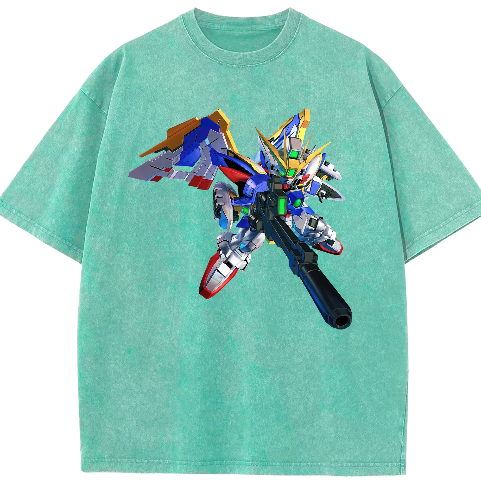 （画像用） 機動戦士ガンダム Mobile Suit Gundam 綿100% ヴィンテージ風 半袖Tシャツ（フロントプリント）